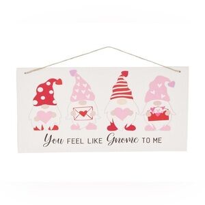 Gnome Themed Wall Art with Heart Design